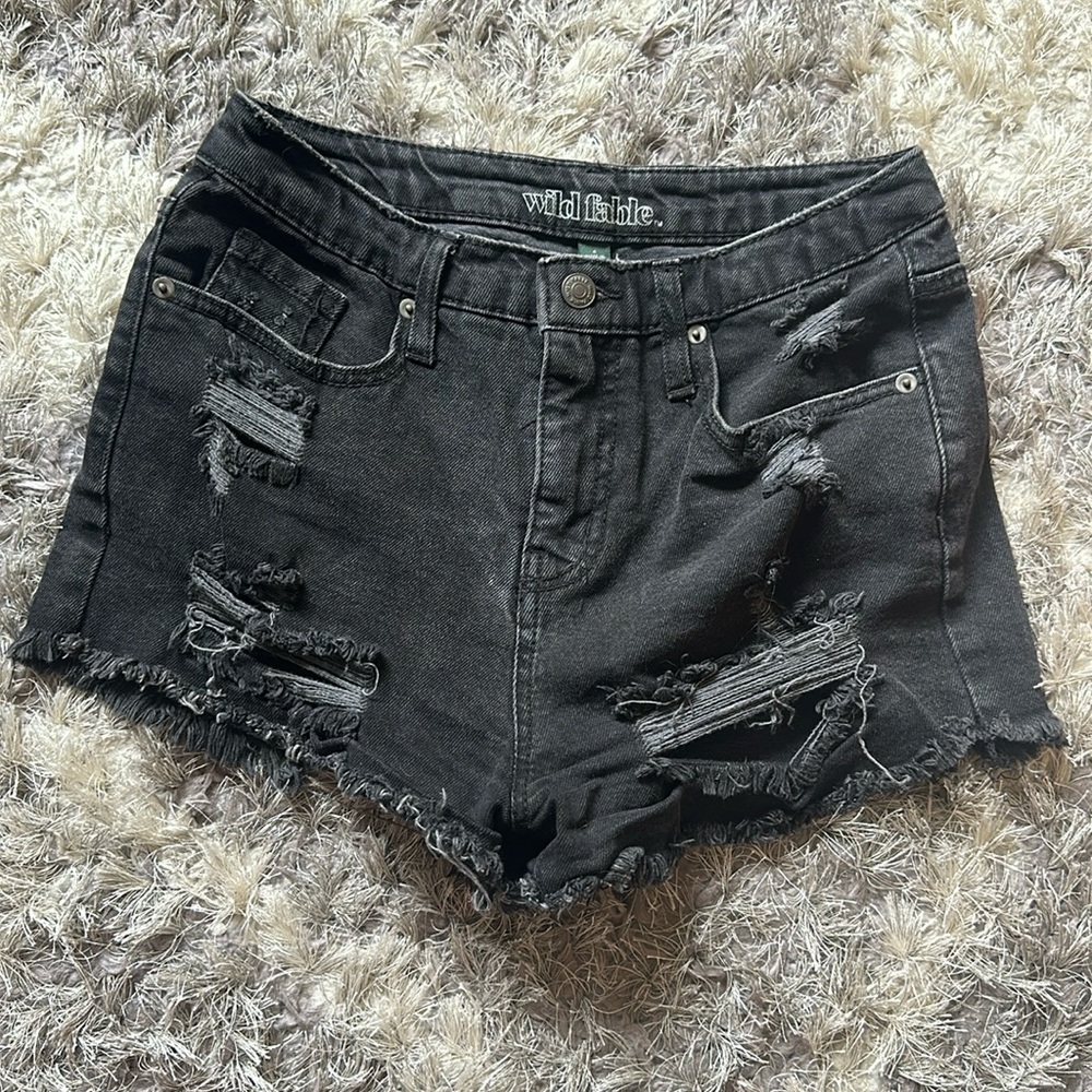 Wild Fable black high waisted shorts